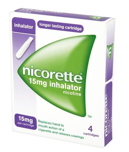 Nicorette Inhalator 15mg (GSL) | Eclipse Pharmacy