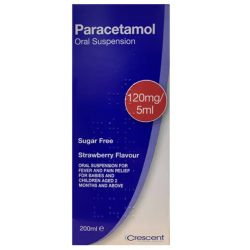 Paracetamol Susp 120mg/5ml s/f